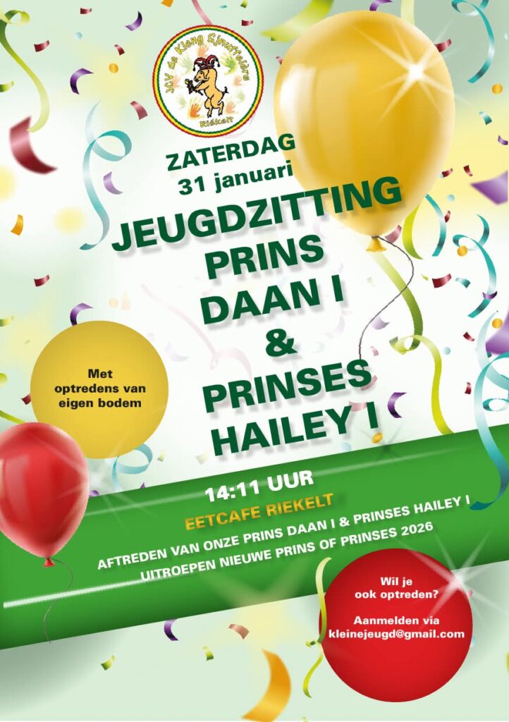 Poster jeugdzitting 2026